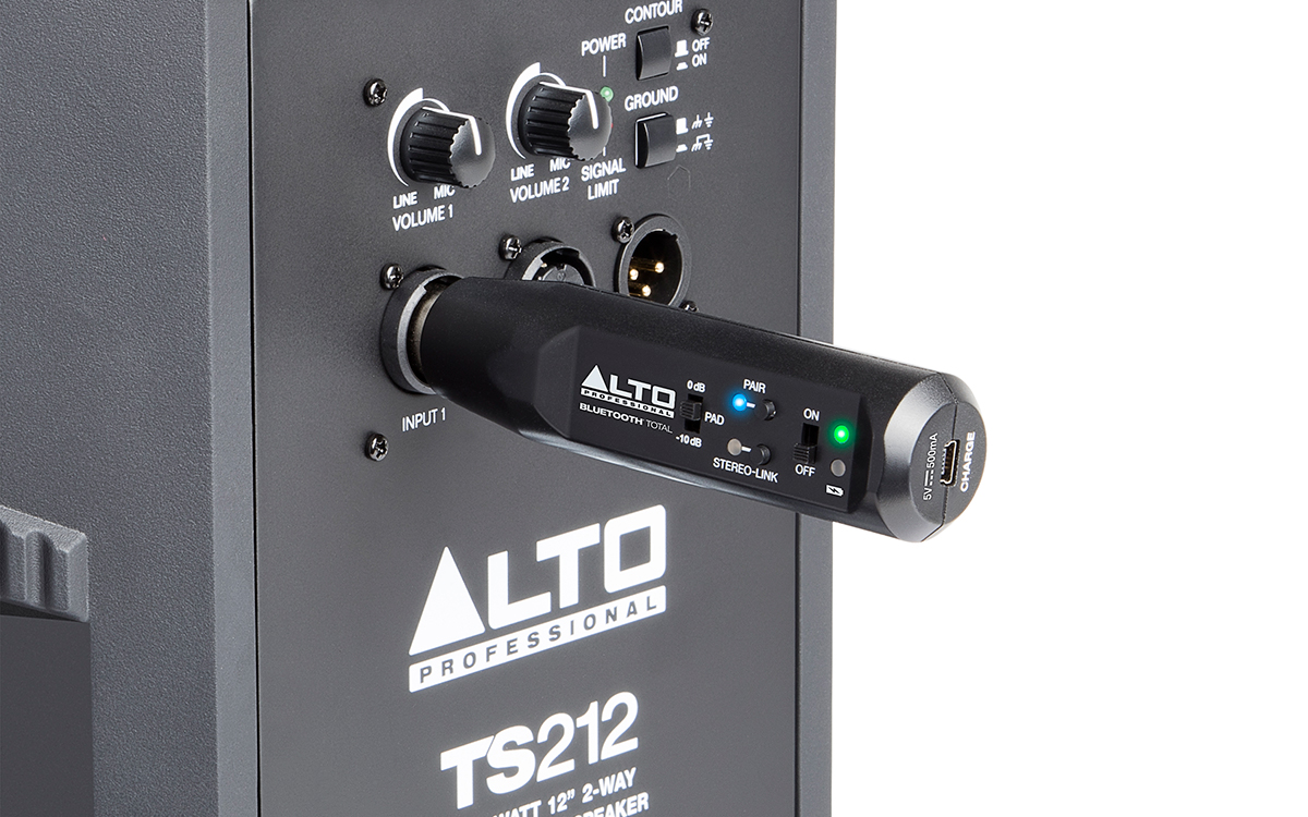 Alto Bluetooth Total 2 XLR-Equipped Rechargeable Receiver
